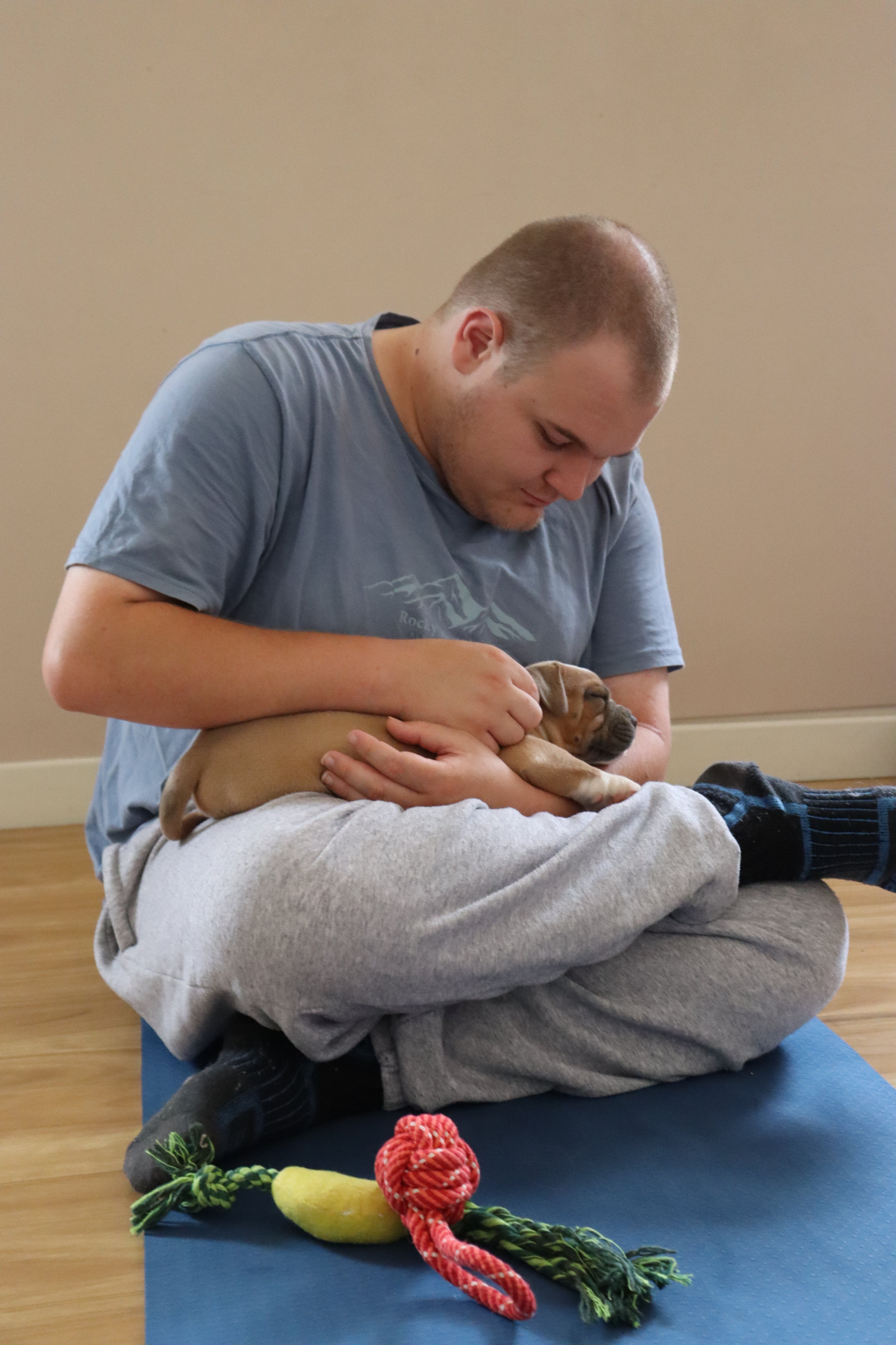 Low-Sensory Puppy Yoga (NDIS Friendly)
